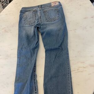 True Religion Mid Rise Boot Cut Jeans Size 31
